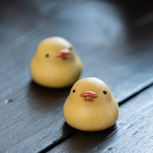 Cute Mini Duckling Sculpture